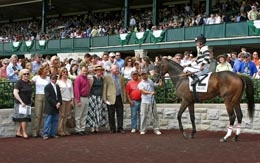 Woodford Girl wins The Diamond A at Keeneland